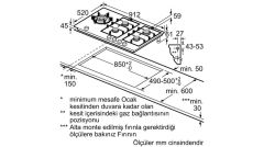 Siemens ER9A6SB70 iQ700 Ankastre Gazlı Ocak