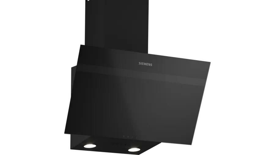 Siemens LC63KPJ60T iQ100 Duvar Tipi Davlumbaz Siyah Cam