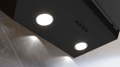 Siemens LC63KPJ60T iQ100 Duvar Tipi Davlumbaz Siyah Cam