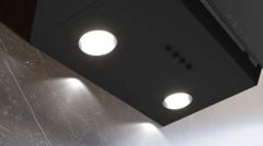 Siemens LC63KPJ60T iQ100 Duvar Tipi Davlumbaz Siyah Cam