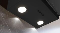 Siemens LC63KPJ60T iQ100 Duvar Tipi Davlumbaz Siyah Cam