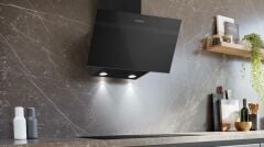 Siemens LC63KPJ61T iQ100 Duvar Tipi Davlumbaz Siyah Cam