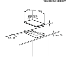 Electrolux EGC3322NVK 30 cm Domino Gazlı Ocak