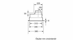 Siemens LB75565 iQ300 Gömme Aspiratör