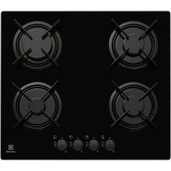 Electrolux EGT6242NVK 60 cm Cam Gazlı Ocak