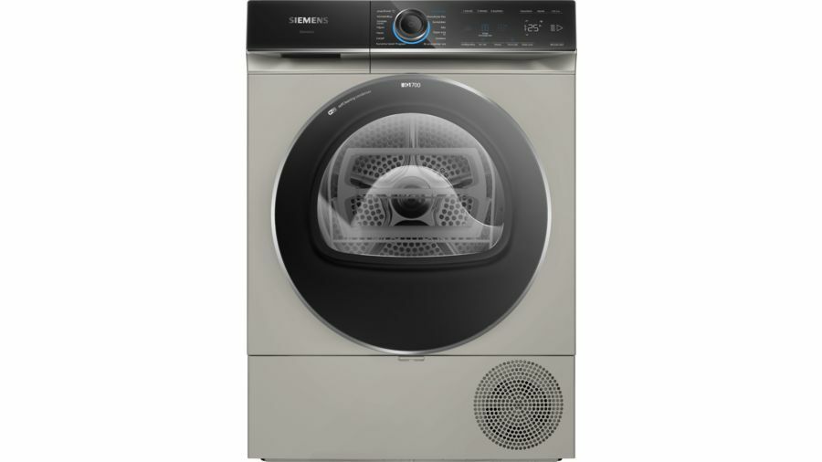 Siemens WQ45B2AXTR  iQ700 Isı Pompalı Kurutma Makinesi Gümüş