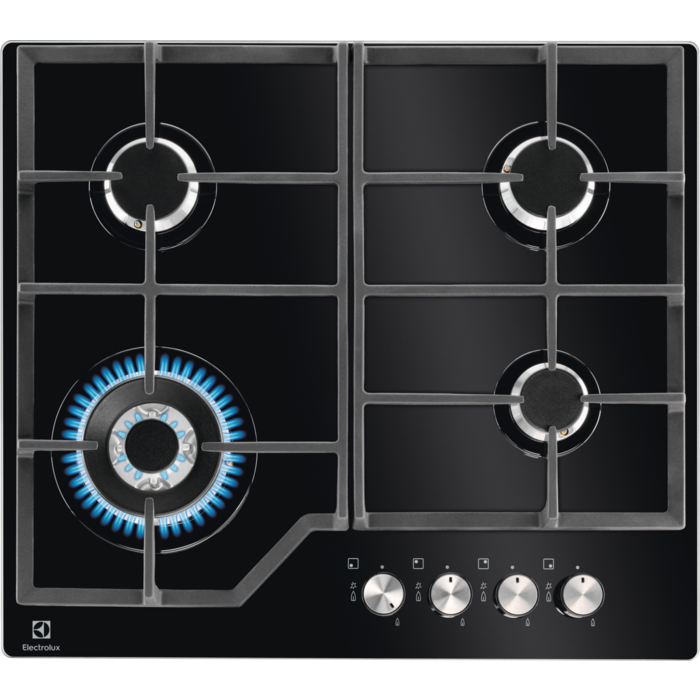 Electrolux KGG6436K Cam Yüzeyli Gazlı Ocak 60 cm