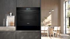 Siemens BI710C1B1 iQ700 Sıcak Tutma Çekmecesi 60 x 14 cm Siyah