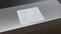 Siemens ET612FEA1E iQ100 Ankastre Elektrikli Ocak Beyaz