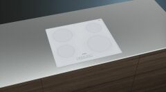 Siemens ET612FEA1E iQ100 Ankastre Elektrikli Ocak Beyaz