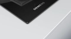 Siemens EN6C6PO12O iQ100 Gazlı Ocak 60 cm Sert Cam Siyah