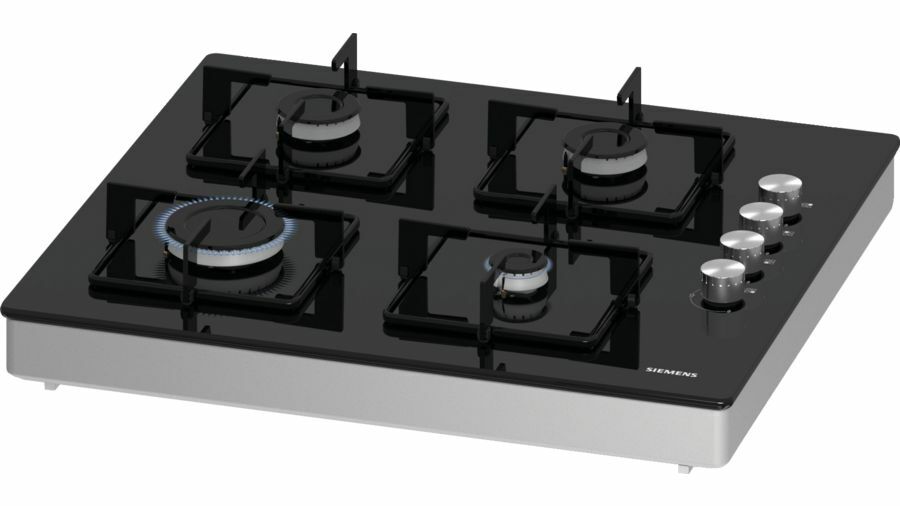 Siemens EO0C6PO12O iQ100 Set Üstü Gazlı Ocak Siyah