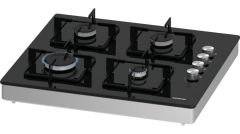 Siemens EO0C6PO12O iQ100 Set Üstü Gazlı Ocak Siyah