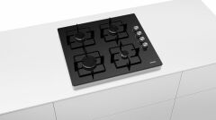 Siemens EO0C6PO12O iQ100 Set Üstü Gazlı Ocak Siyah