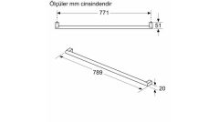 Siemens CI10ZH10 Çelik Kapı Kolları