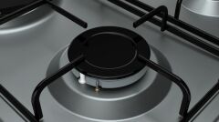 Siemens EB6C5YB82L iQ100 Ankastre Gazlı/Elektrikli Ocak Çelik