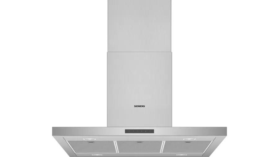 Siemens LF97BBM50 iQ300 Ada Tipi Davlumbaz 90 cm Paslanmaz çelik