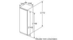 Siemens KI82LADE0 iQ500 Derin Donduruculu Ankastre Buzdolabı