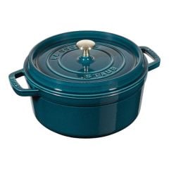 Staub 405086540 La Cocotte Döküm Tencere Akdeniz Mavisi 24 CM 3,7 L