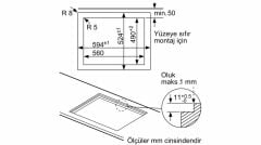 Siemens EP6A2PB20O iQ500 Ankastre Gazlı Ocak Beyaz