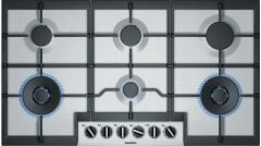 Siemens EC9A5TB90 iQ500 Ankastre Gazlı Ocak Çelik