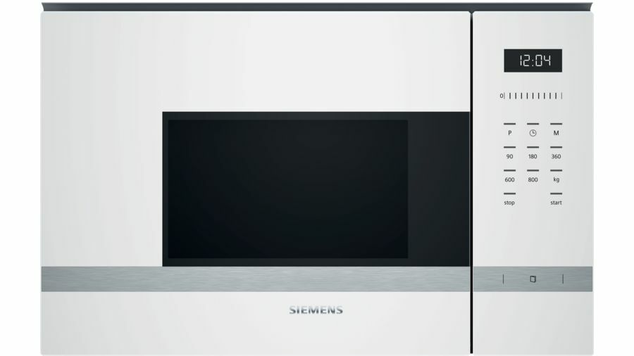 Siemens BF525LMW0 iQ500 Ankastre Mikrodalga Beyaz 20 Litre