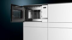 Siemens BF525LMW0 iQ500 Ankastre Mikrodalga Beyaz 20 Litre