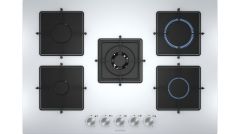 Siemens EN7B2QO12O iQ300 Ankastre Gazlı Ocak Beyaz