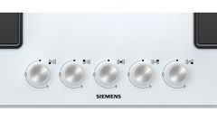 Siemens EN7B2QO12O iQ300 Ankastre Gazlı Ocak Beyaz