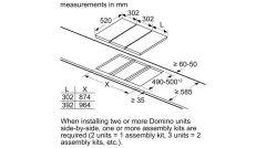 Siemens ER3A6AB70 iQ700 Gazlı Domino Ocak Siyah-Seramik