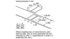 Siemens ER3A6BB70 iQ700 Gazlı Domino Ocak Siyah-Seramik