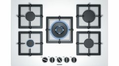 Siemens EP7A2QB20 iQ500 Ankastre Gazlı Ocak Beyaz