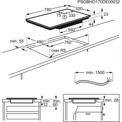 Electrolux EIS8648 80 cm Indüksiyon Ocak