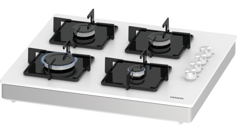 Siemens EO0C2PO12O iQ100 Set Üstü Gazlı Ocak Beyaz