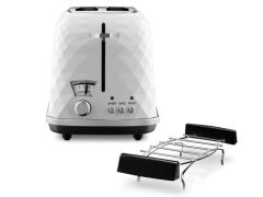 Delonghi CTJ2103.W Brillante Ekmek Kızartma Makinesi