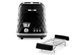 Delonghi CTJ2103.BK Brillante Ekmek Kızartma Makinesi