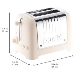 Dualit 26273 Lite 2 Hazneli Ekmek Kızartma Makinesi