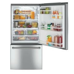 io mabe ICO19JSPRSS Alttan Donduruculu Çelik Buzdolabı 530 Litre