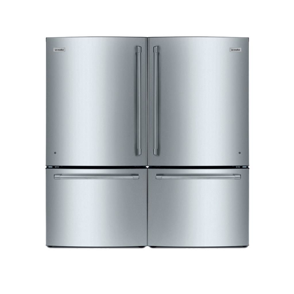 io mabe Twin Pro Alttan Donduruculu Çelik Kaplamalı 4 Kapılı Buzdolabı 1060 Litre