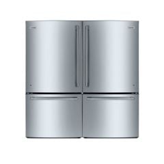 io mabe Twin Pro Alttan Donduruculu Çelik Kaplamalı 4 Kapılı Buzdolabı 1060 Litre