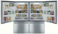 io mabe Twin Pro Alttan Donduruculu Çelik Kaplamalı 4 Kapılı Buzdolabı 1060 Litre