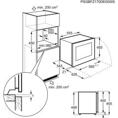 Electrolux KBW5X Ankastre Şarap Dolabı