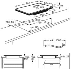 Electrolux EIS82441 SenseBoil İndüksiyonlu Ocak