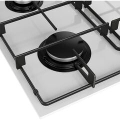 Beko BOCD D 6511 EKB Ankastre Gazlı Cam Tablalı Ocak Beyaz