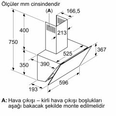 Siemens LC66KPJ70T Duvar Tipi Davlumbaz