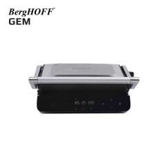 BergHOFF 7950600 GEM TITAN Gümüş Gri Çelik Izgara ve Tost Makinesi