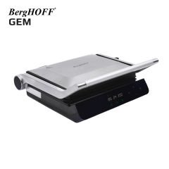 BergHOFF 7950600 GEM TITAN Gümüş Gri Çelik Izgara ve Tost Makinesi