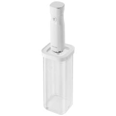 Zwilling 1025401 Fresh & Save Cube Vakum Başlangıç Seti S 6 Parça Şeffaf - Beyaz