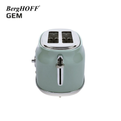 BergHOFF 7950041 GEM RETRO Mint Yeşil İki Dilim Ekmek Kızartma Makinesi