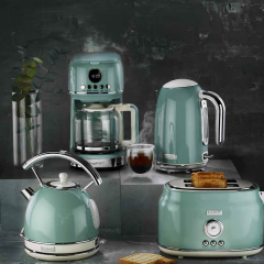 BergHOFF 7950041 GEM RETRO Mint Yeşil İki Dilim Ekmek Kızartma Makinesi